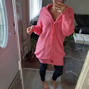 LONG CORAL BUTTON Cardigan 🧚‍♂️🧚‍♂️